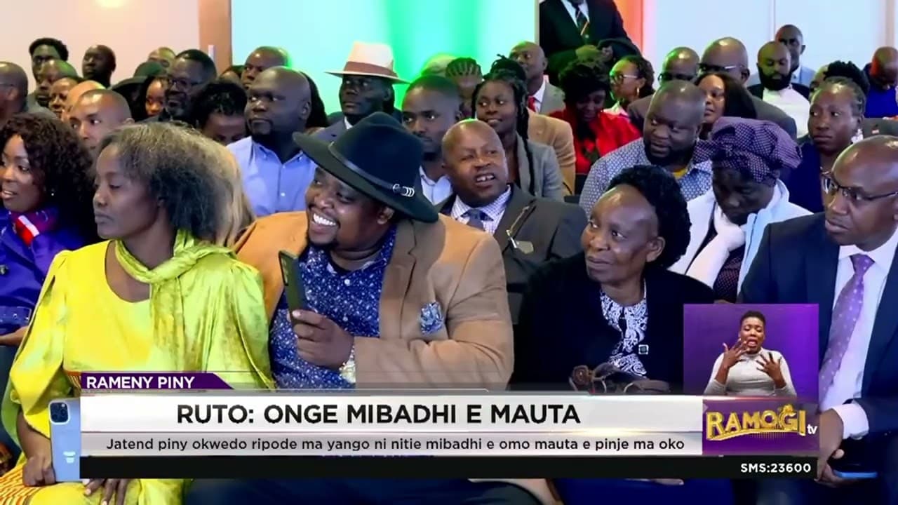 Ruto: Onge achudhe e chenro mar G-to-G, Kenya nyiewo modhi kokalo kuom kembe mauta owuon