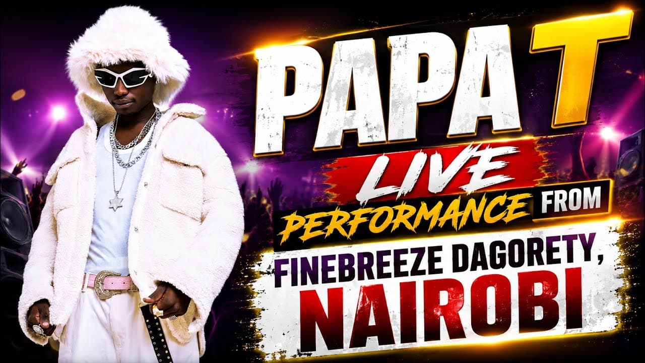 PAPA T LIVE PERFORMANCE FROM FINE BREEZE,DAGORETY CORNER NAIROBI