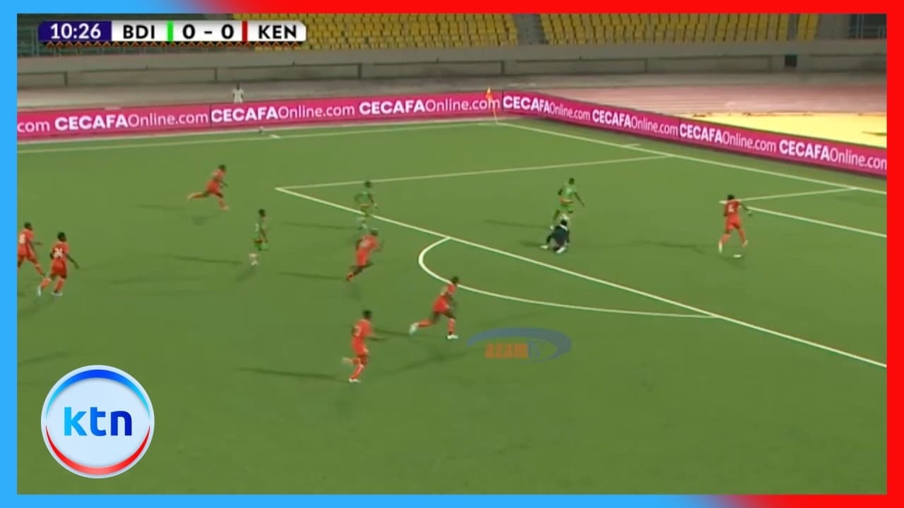 Kenya's Rising Stars Lose 2-0 to Burundi in CECAFA U20 AFCON Qualifiers