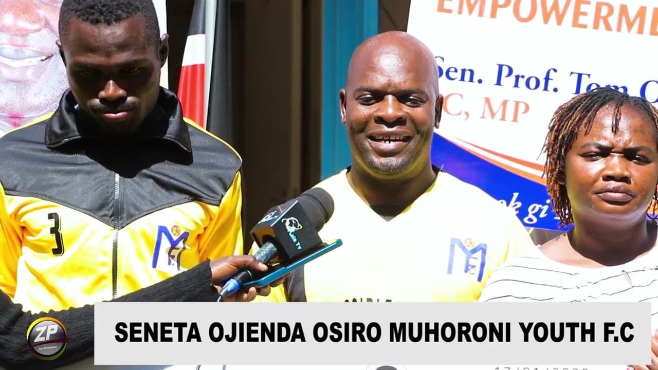 KISUMU SENATOR TOM OJIENDA SUPPORT MUHORONI YOUTH FC