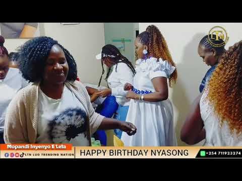 NYASONG CELERATES HER 20TH BIRTHDAY PARTY