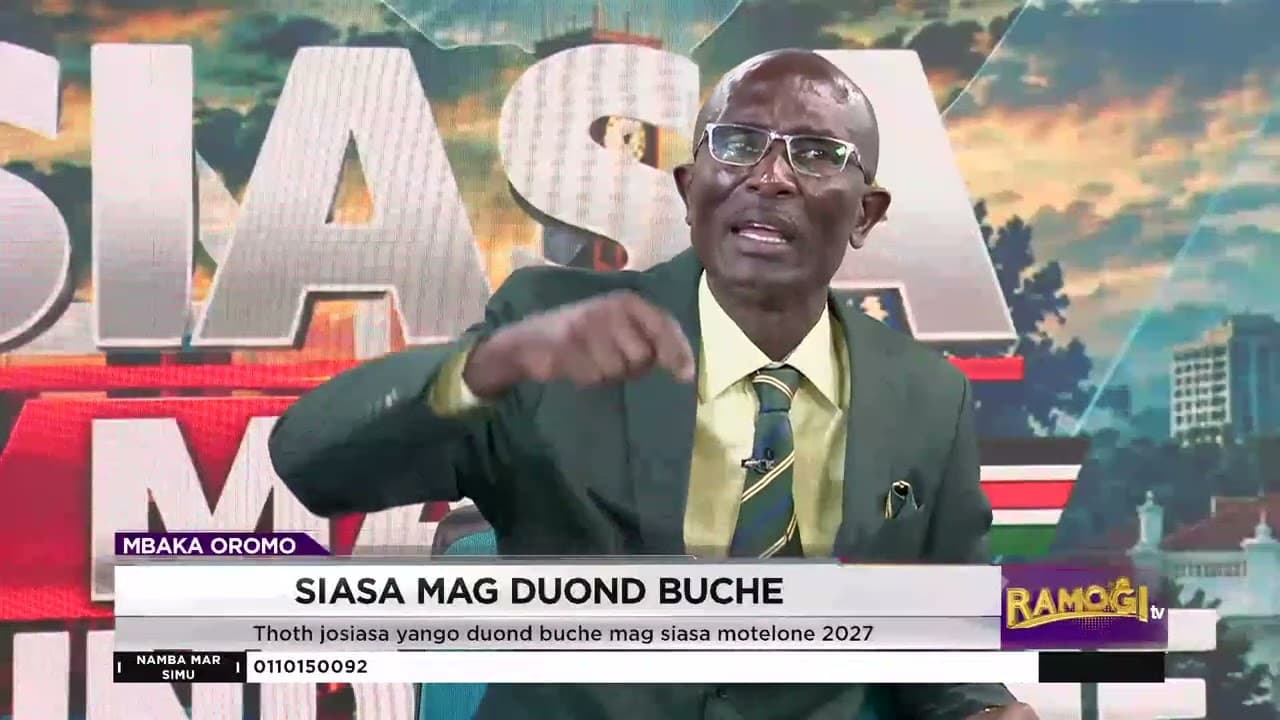 Tom Nduku:Jatend piny omiyowa gik mang’eny Kaluo ma nyaka riti makare mondo okel ber ne japiny;