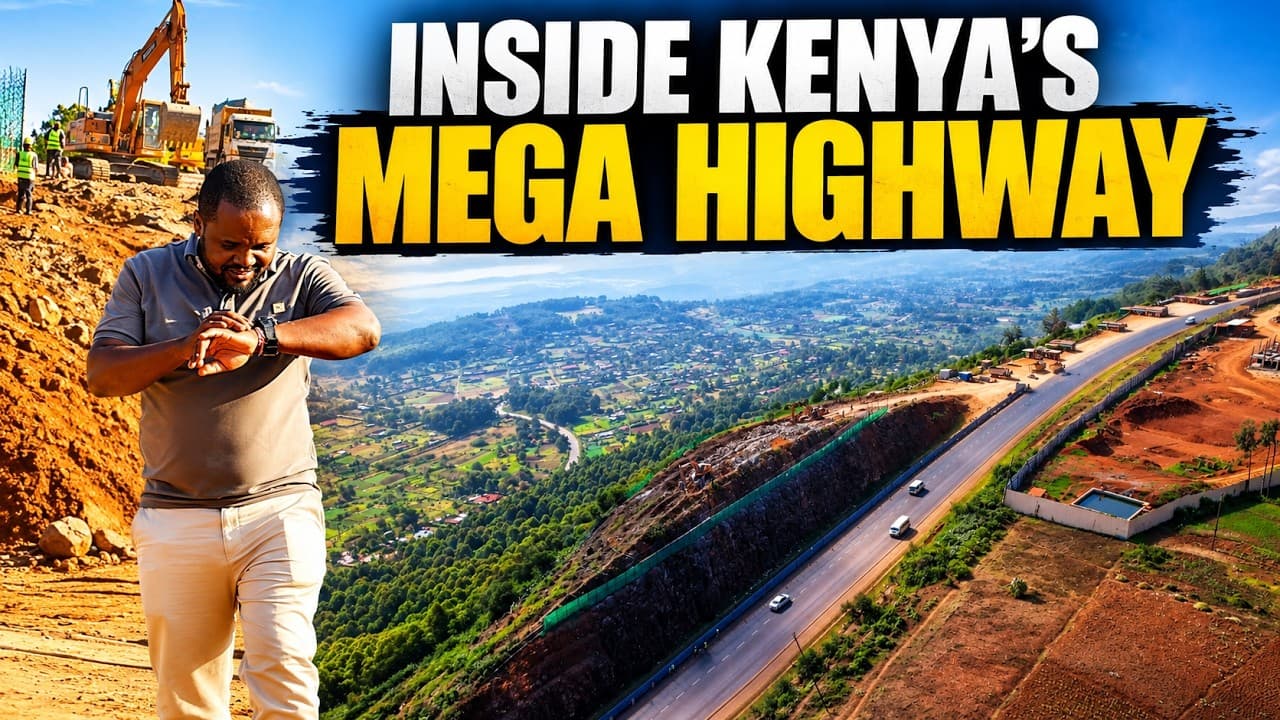Inside Kenya’s Mega Highway That Will Change East Africa | Rironi–Mau Summit