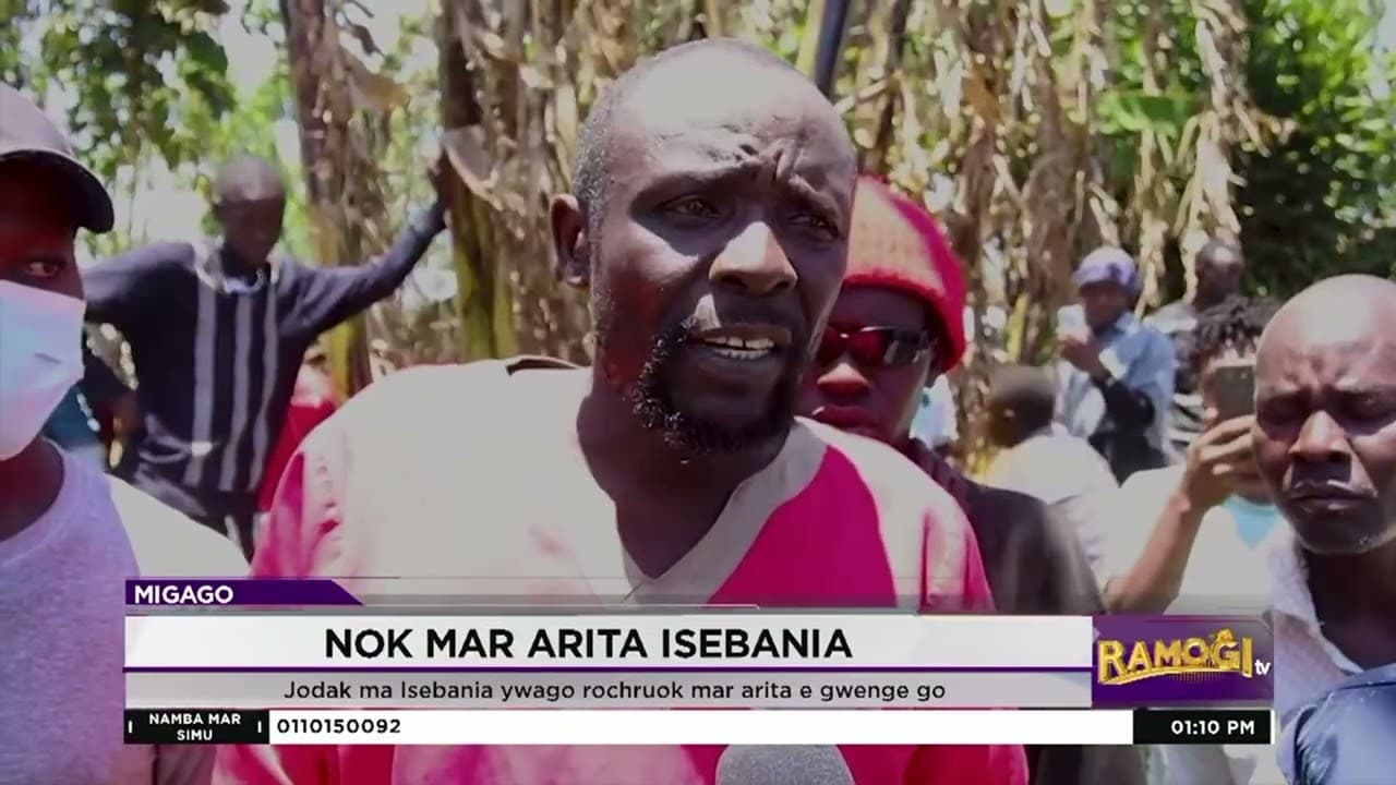 Jodak e boma ma Isebania ywago rochruok mar arita e gwenge go