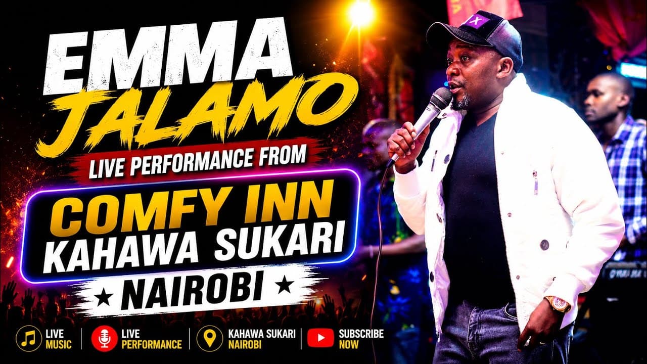 EMMA JALAMO LIVE PERFORMANCE FROM COMFY INN KAHAWA SUKARI, NAIROBI
