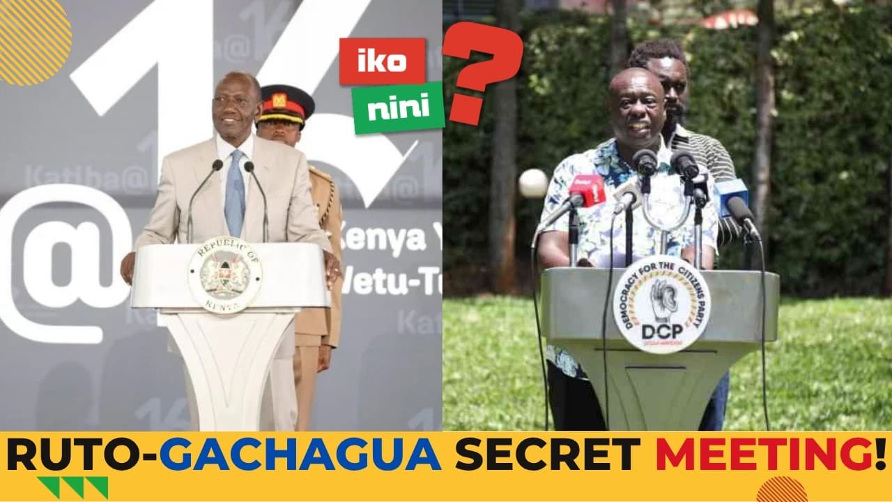 GACHAGUA ADMITS POSSIBLE RUTO MEETING IN USA! MIRU, IEBC & RUTO’S GEN Z REGRET- REAL OR FOR VOTES?