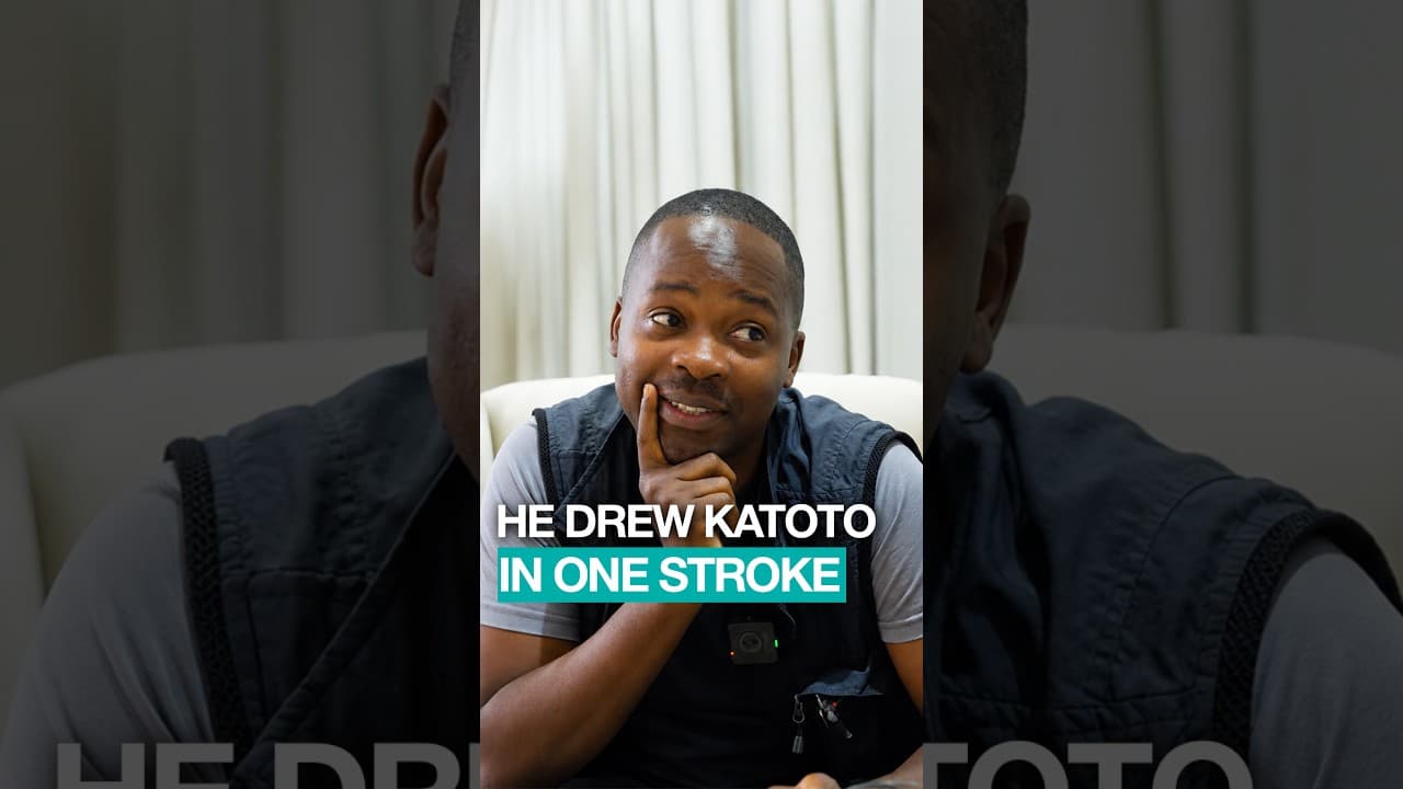He Drew Katoto In One Stroke