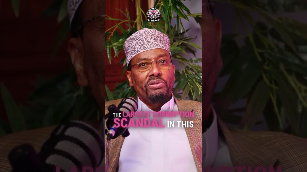 Largest corruption scandal in Kenya #coffeepumppodcast  #kenyanyoutuber