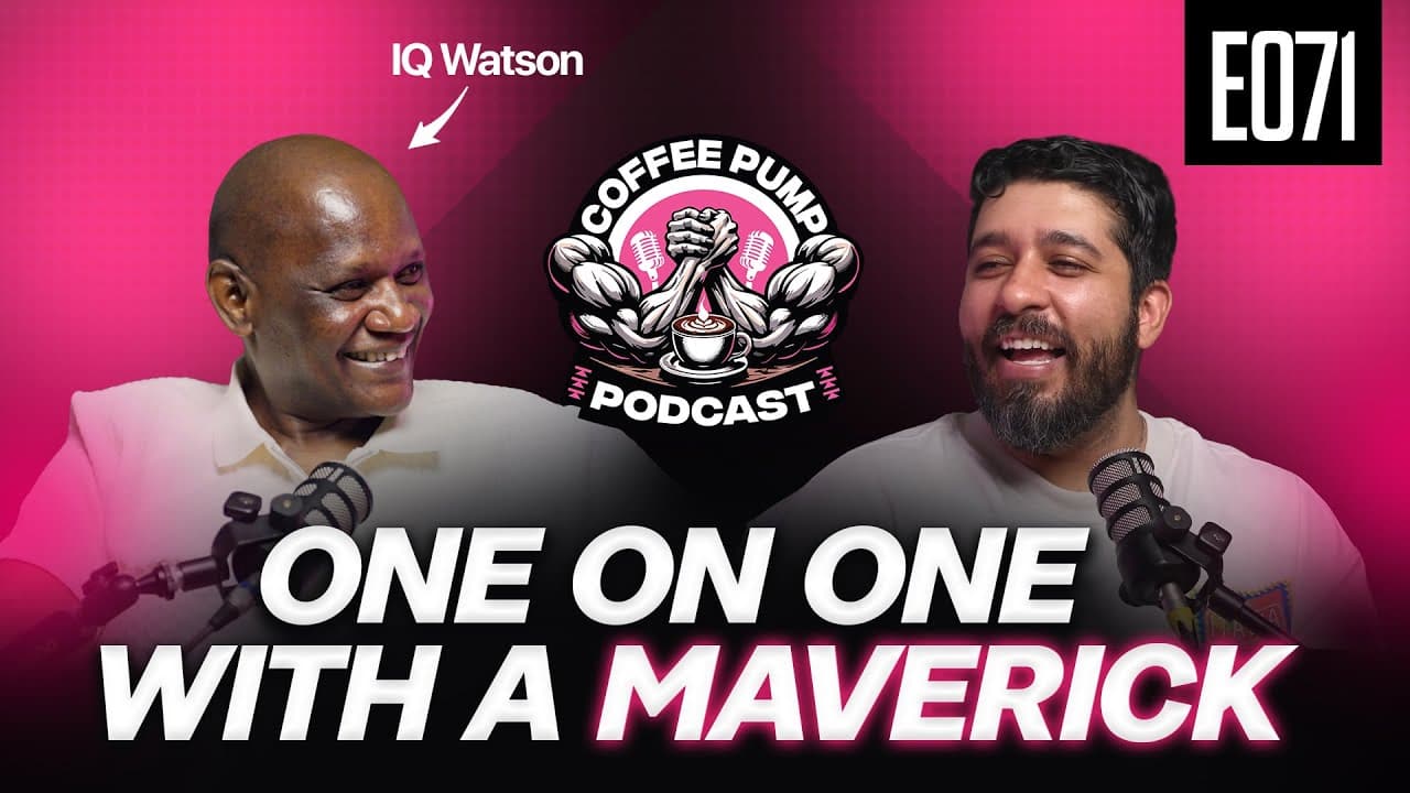 The White Man, Vasco da Gama & Rolex Sky Dwellers - IQ WATSON | Coffee Pump (E071)