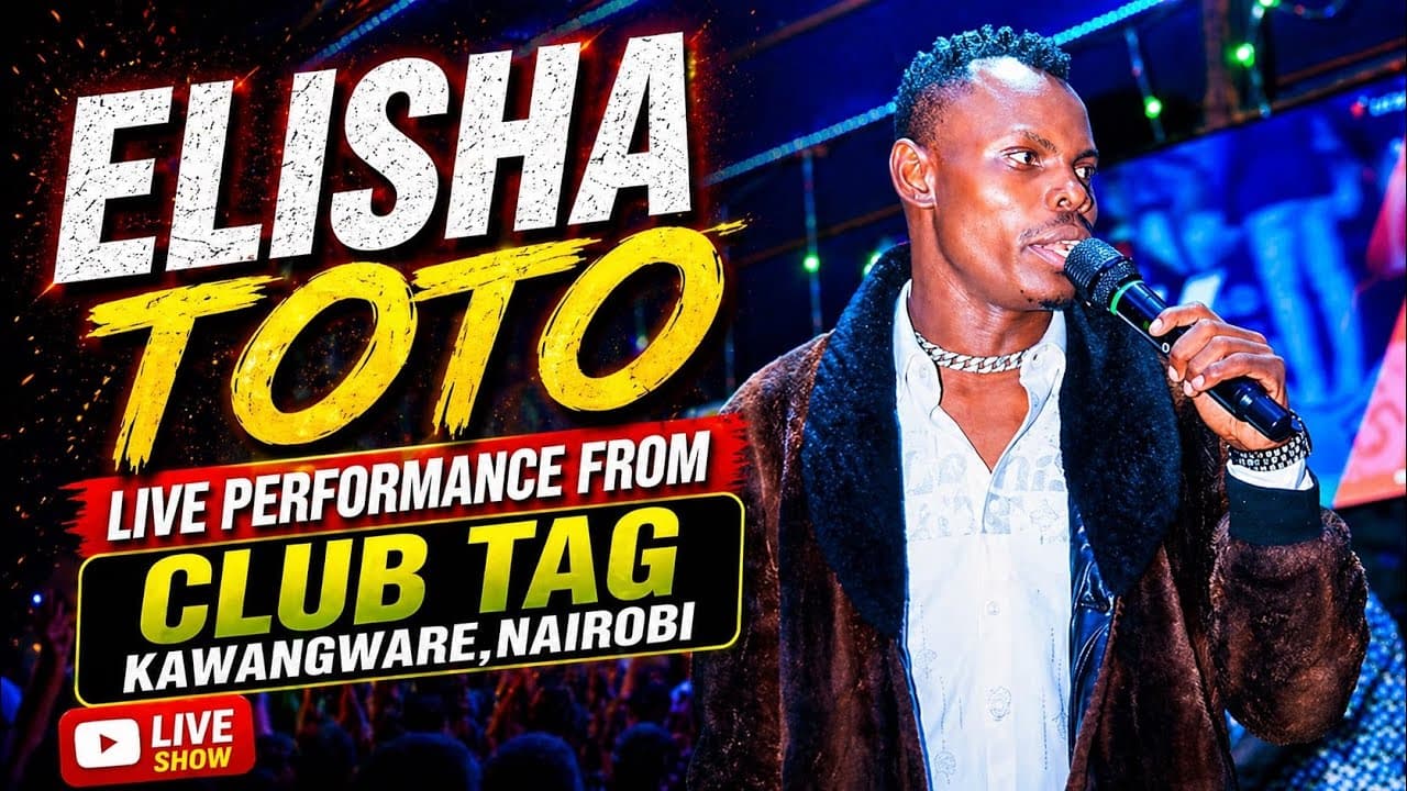 ELISHA TOTO LIVE PERFORMANCE FROM CLUB TAG,KAWANGWARE