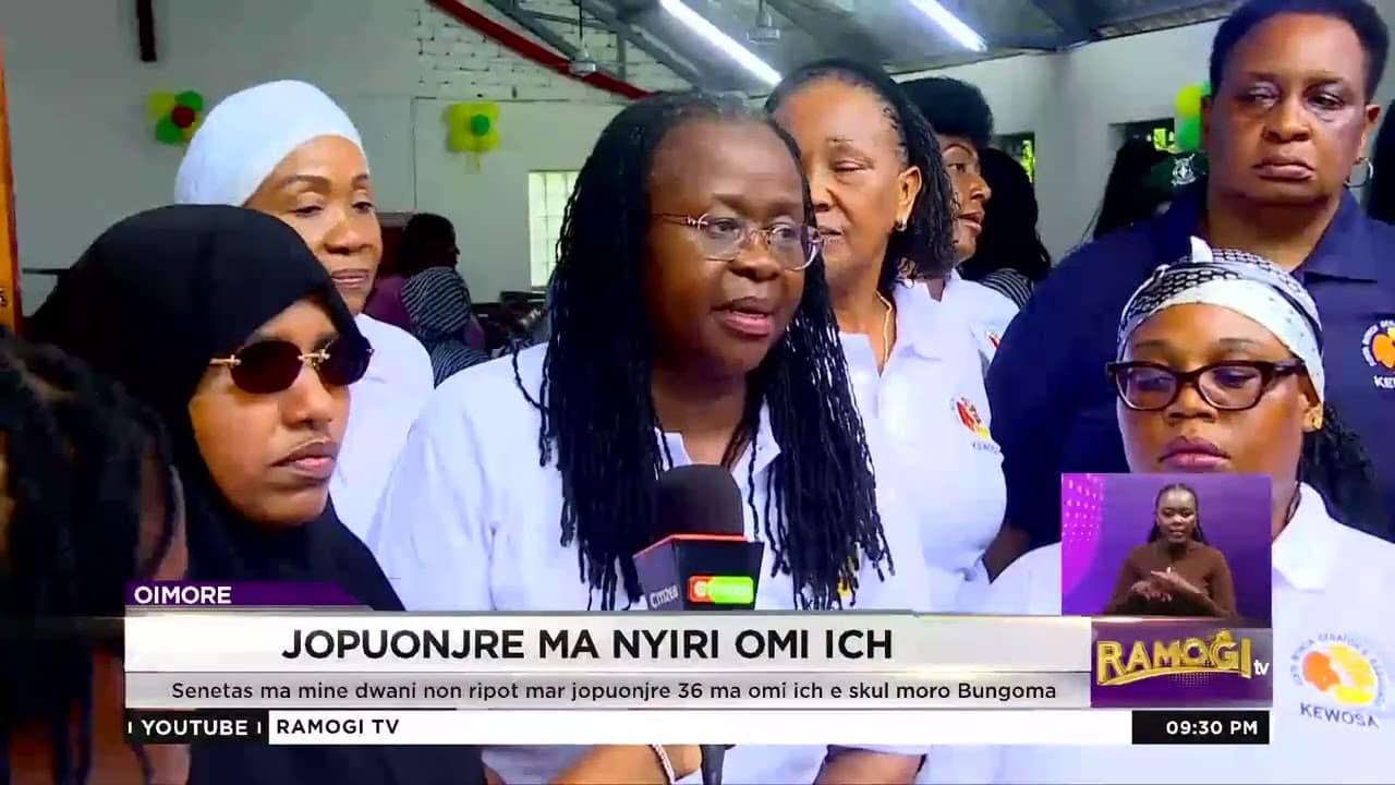 Senetas ma mine: Tend skul neok orito makare jopuonjre ma nyiri 36 mane omii ich