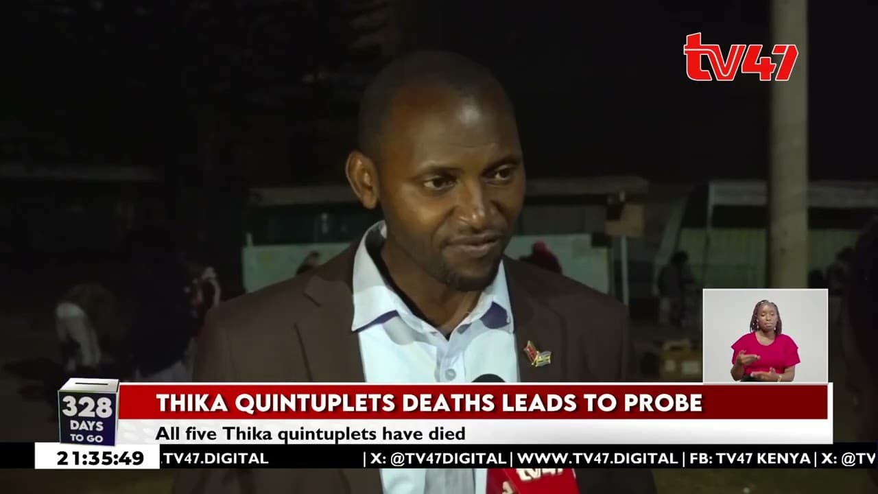 Thika quintuplets have died after Babies suffered extreme prematurity and very low birth weights