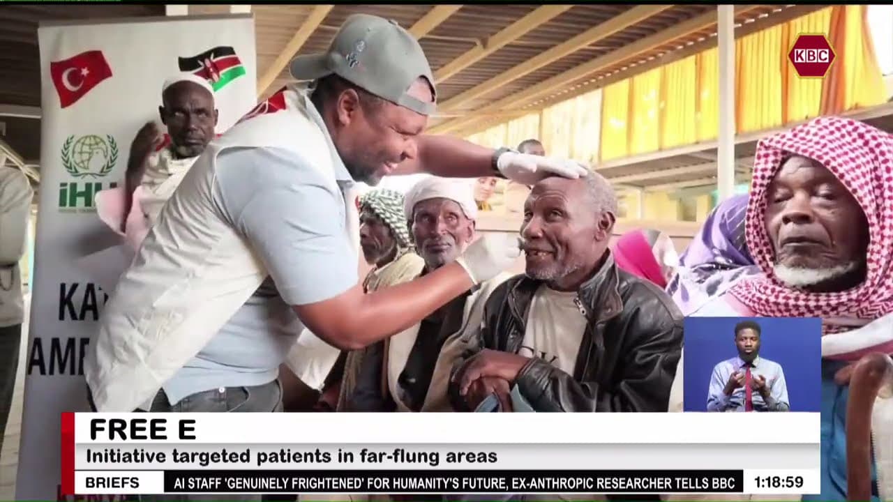 Moyale residents receive specialized eye care services