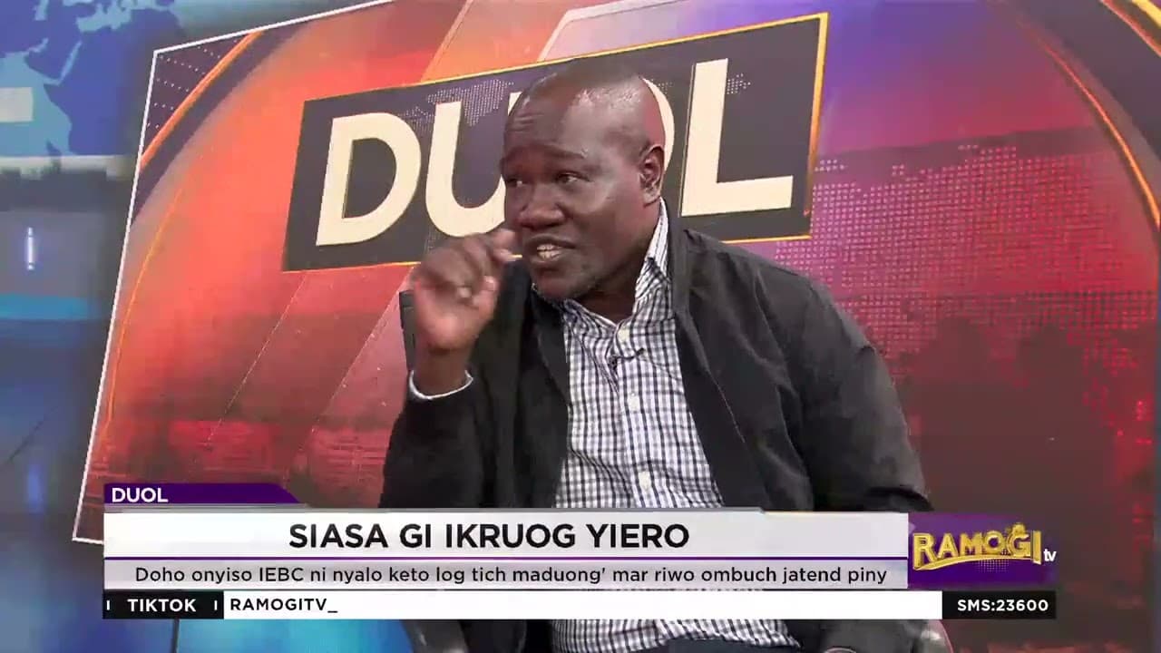 Bon Makolwal: Wanyalo bedo gi chike mabeyo mag tayo yiero ka opposition' omakre motegno