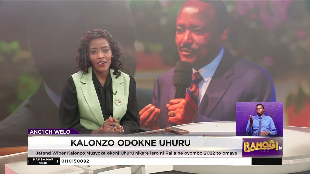 Kalonzo: Uhuru ni kare, loch mar Raila ne okwal 2022