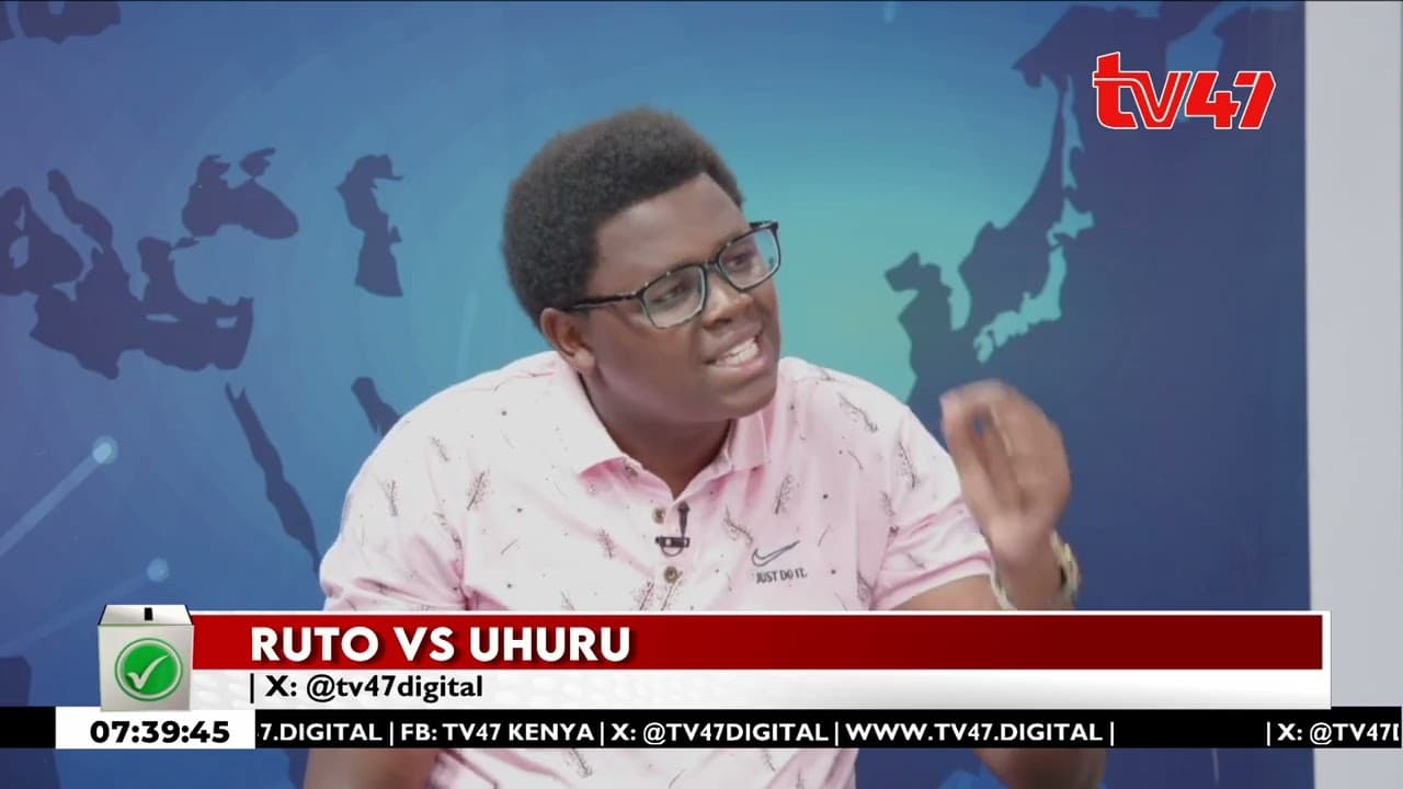 Mbiu:So uncouth for a President to go on top of a vehicle and call a former President a rebel leader