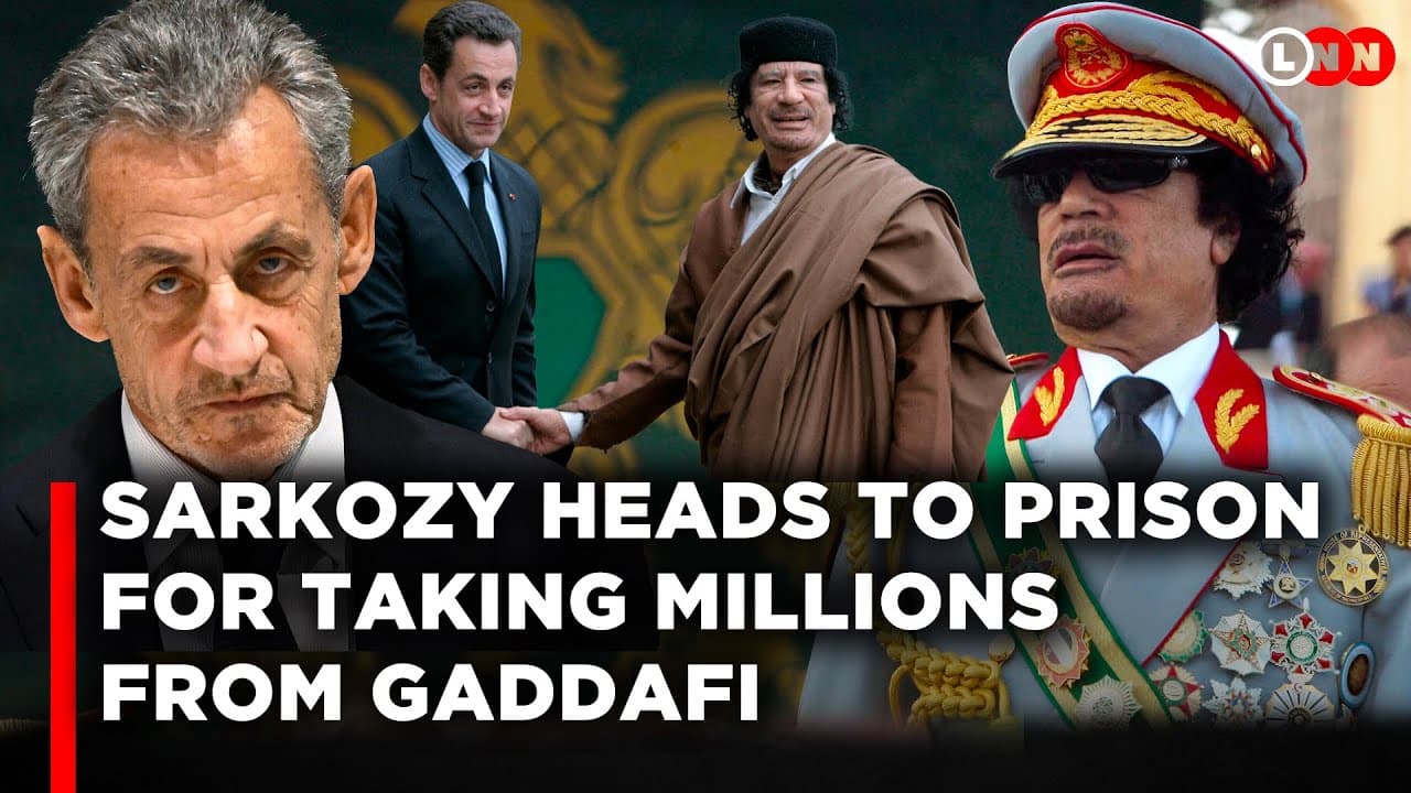 Former French President Nicolas Sarkozy Begins His 5Year Prison Term for Taking Millions from Gaddaf