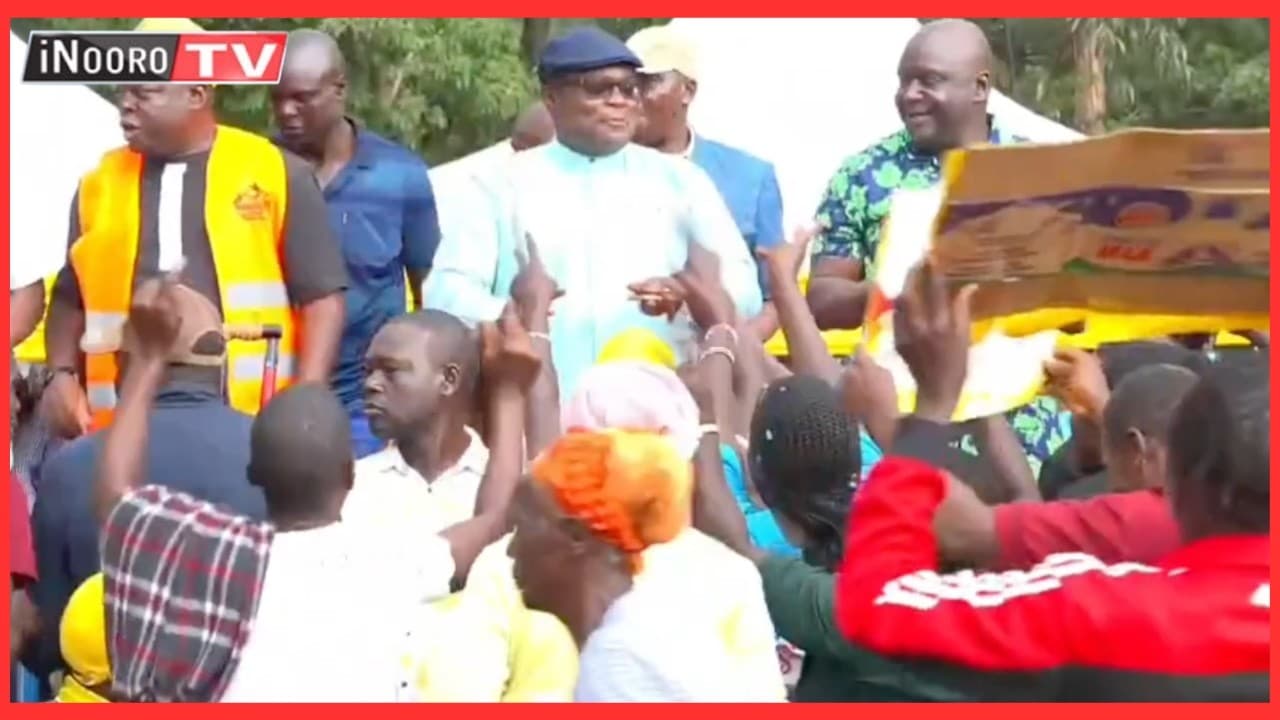 President Ruto kũhũrĩrwo ndebe Kakamega