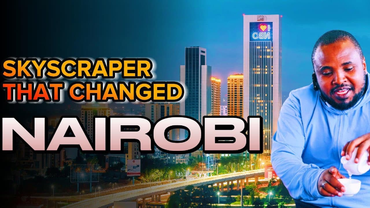 I explored the tallest skyscraper in Kenya in terms of occupiable space