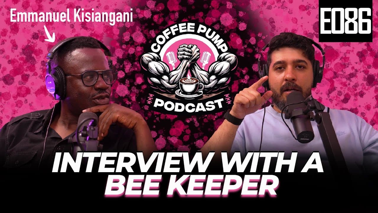 KISIANG-HONEY, Positive Affirmations & F1 - Emmanuel Kisiangani | Coffee Pump (E086)