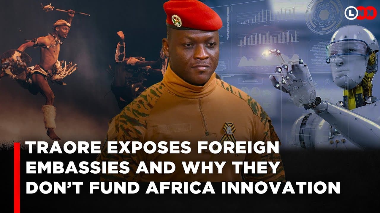 Ibrahim Traoré Just Exposed the Real Reason Foreign Embassies Avoid Funding African Research | LNN