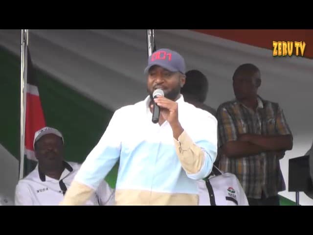 JOHO'S SPEECH AT JACARANDA IN NAIROBI 28th May 2017.