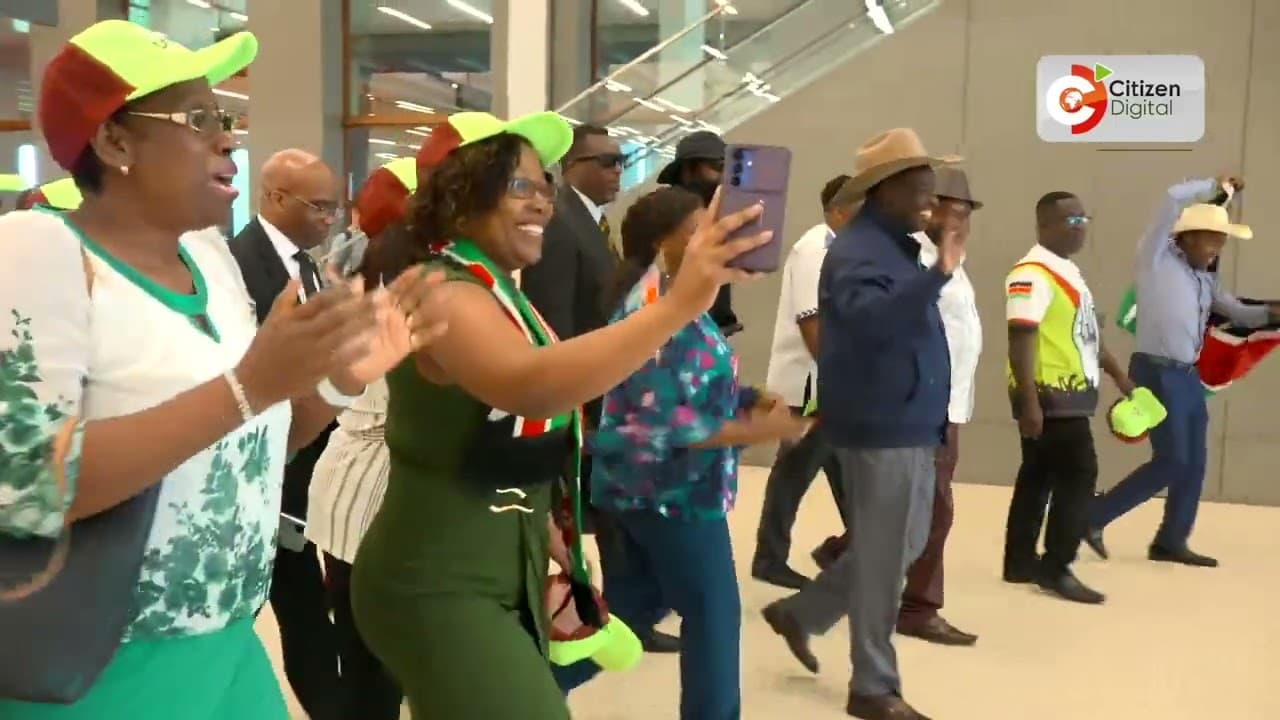 Rigathi and Dorcas Gachagua arrive in Kansas City, Missouri, USA, for Kenyan diaspora engagement