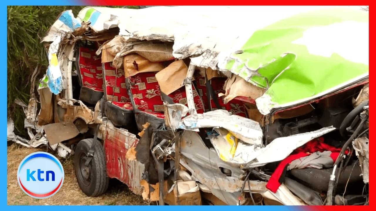 Watu Watano Wafariki, Saba Wajeruhiwa Katika Ajali ya Matatu na Lori Kapiti Plains