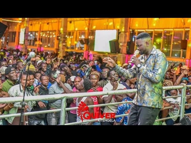 PRINCE INDAH LIVE PERFORMANCE FROM QUIVER LOUNGE,KITENGELA