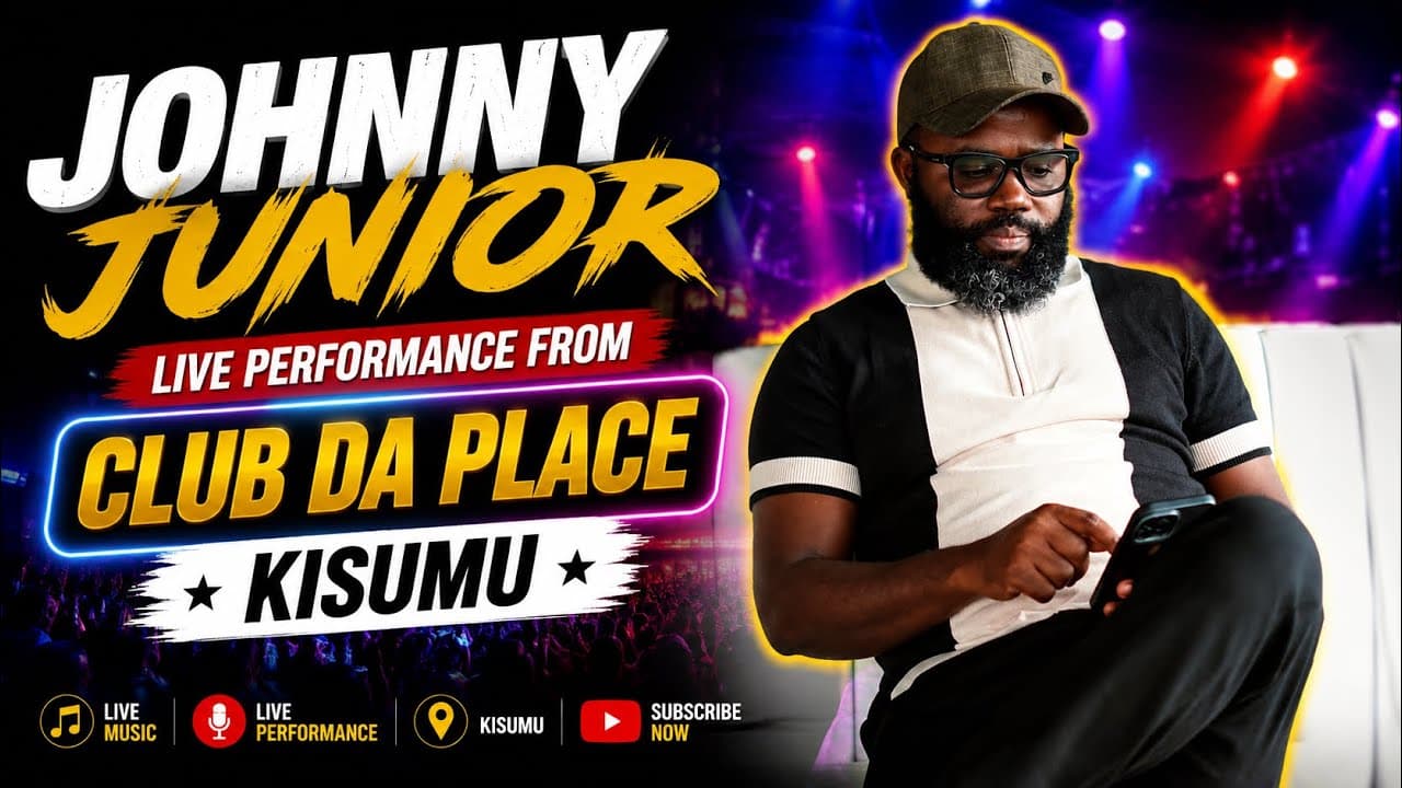 JOHNNY JUNIOR LIVE PERFORMANCE FROM CLUB DA PLACE,KISUMU