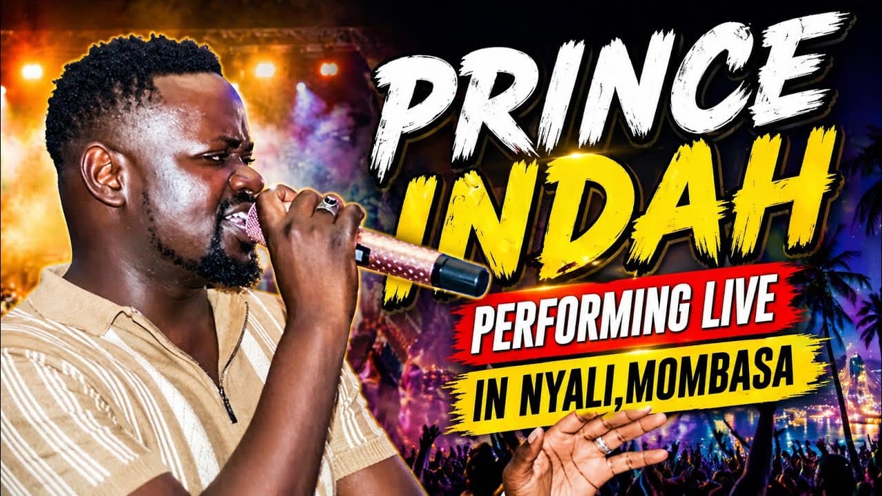 PRINCE INDAH LIVE PERFORMANCE FROM NYALI MOMBASA