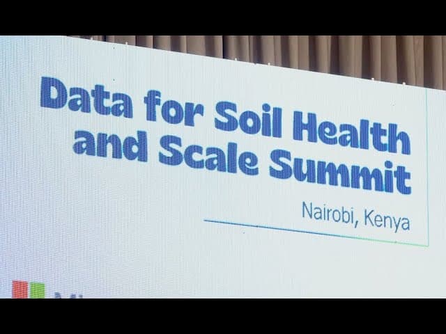 Data for soil health and scale summit