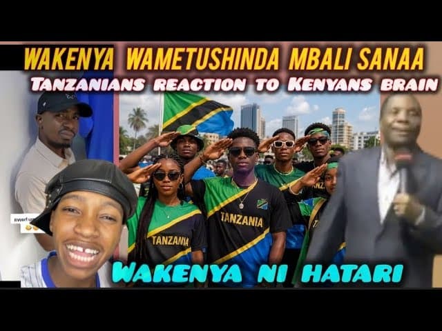 FUNNY Tanzanians ADMIT Kenyans are SMARTER Than Many African Countries