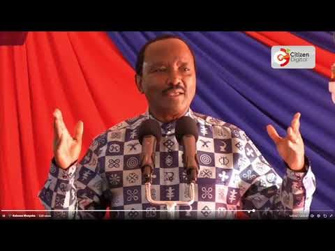 Kalonzo tells off President Ruto over sustained attacks on Uhuru Kenyatta as ‘rebel leader’