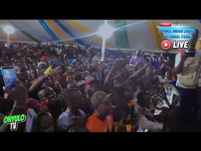 @PrinceIndah RUMA NATIONAL PARK, HOMABAY LIVE 🔴 GVN WANGA & AKOTHEE also present. 🔥