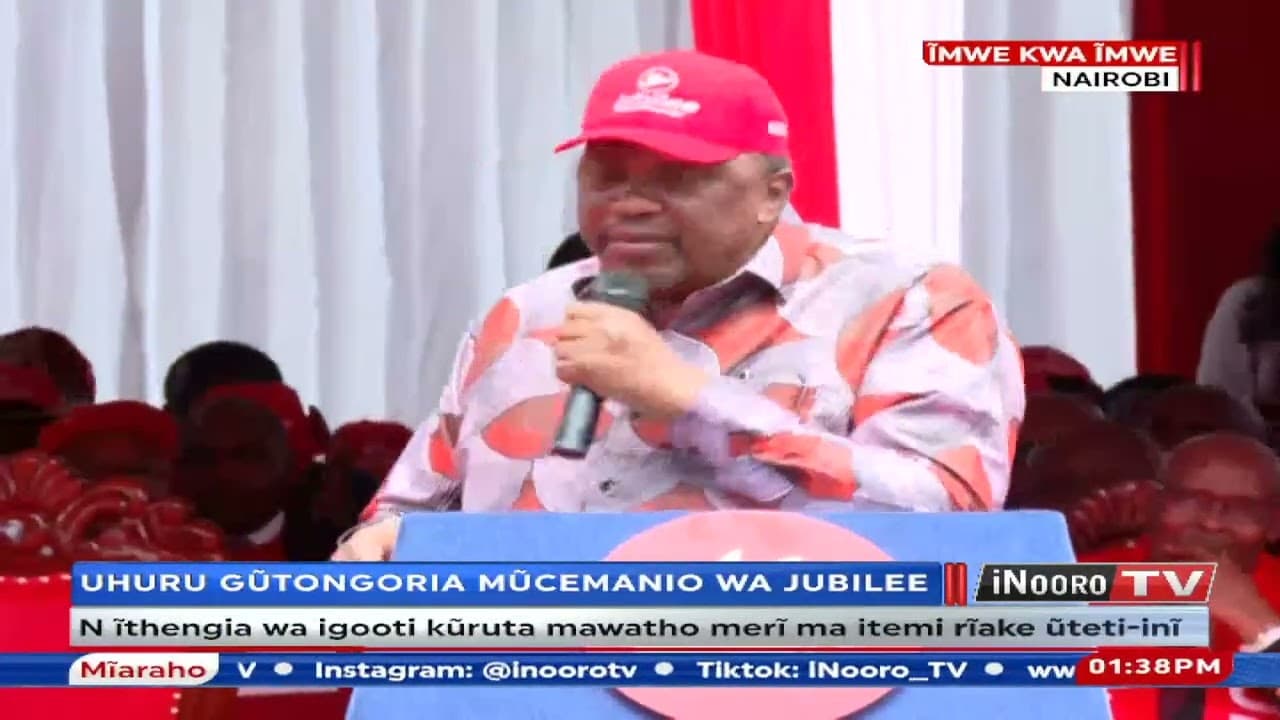 MŨNDŨ NĨ FRED MATIANG’I! – Uhuru kweherera ũtongoria wa Jubilee na kũnengera Fred Matiang’i mathaga
