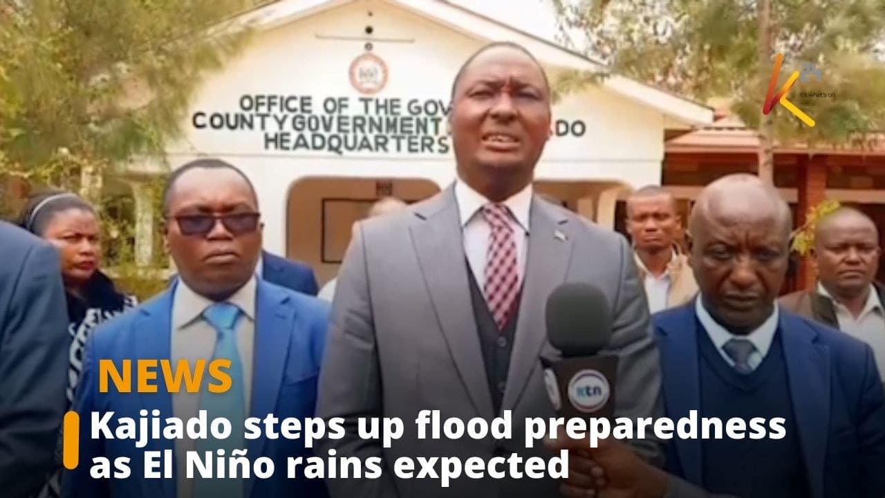 Kajiado steps up flood preparedness as El Niño rains expected