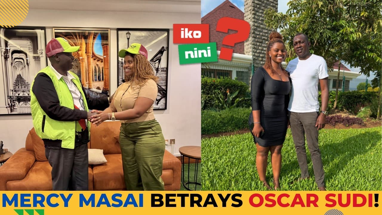 OSCAR SUDI SHOCKED as "Side Chick" Mercy Masai Joins GACHAGUA's DCP!:  | Riverside Accident