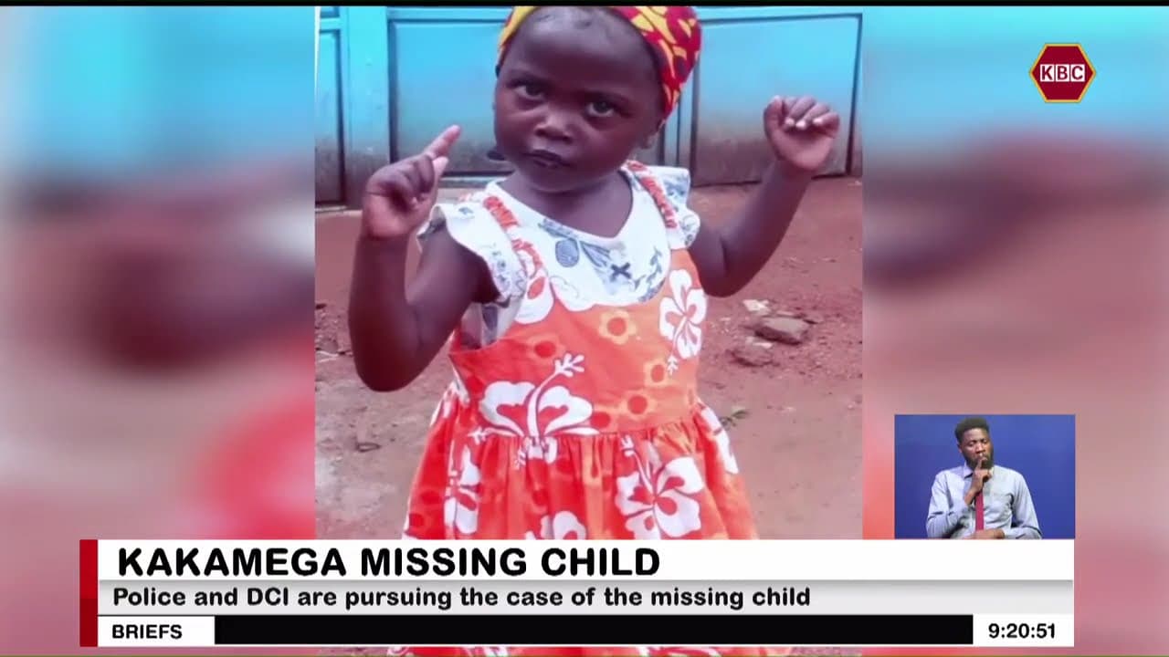 Mumias woman appeals for help to find missing two-year-old daughter
