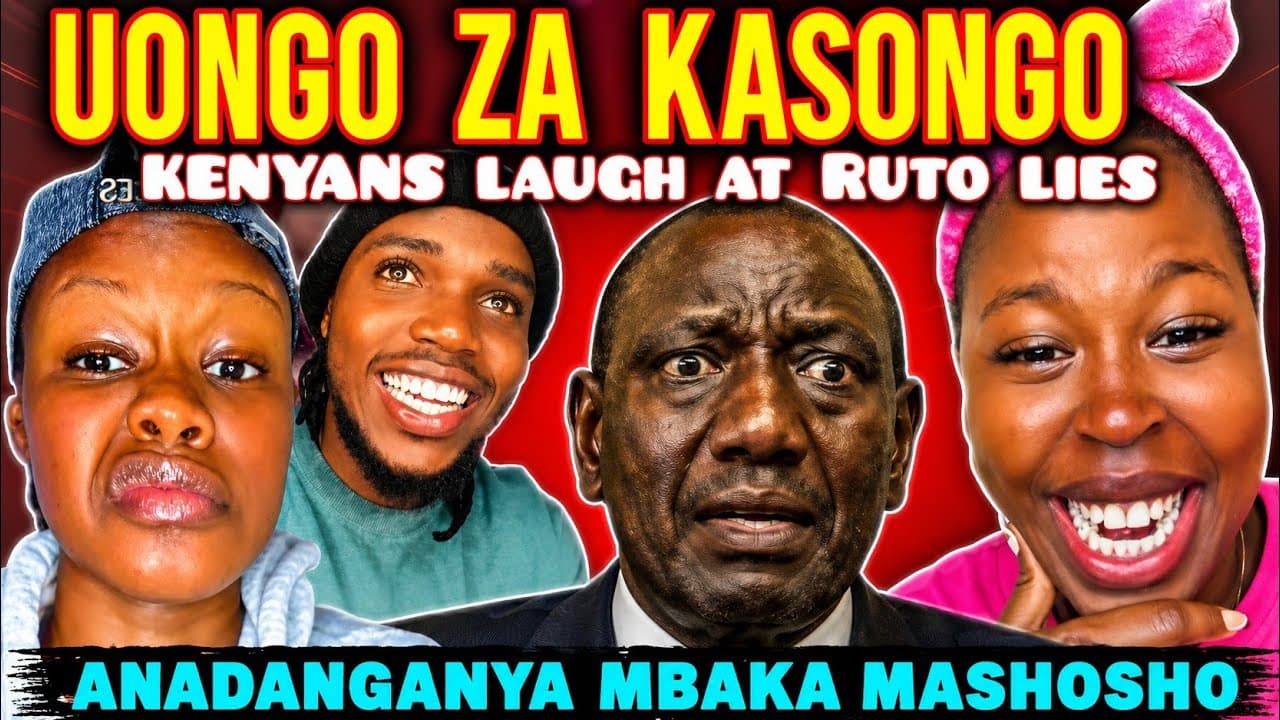 HILARIOUS Kenyans LAUGHING at Ruto LAYING and Giving FAKE PROMISES to Every GENERATION