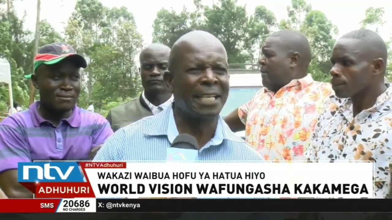 Shirika la World Vision lafunganya virango vyake na kuondoka eneo la matete kaunti ya Kakamega