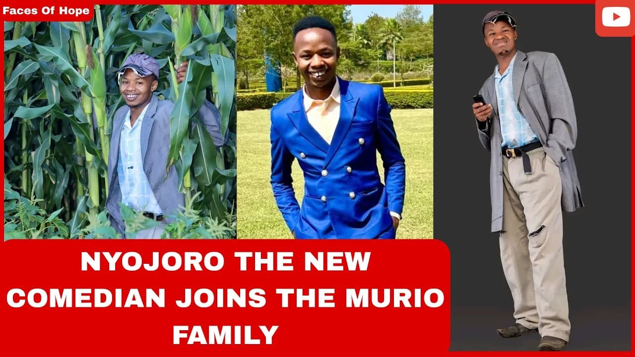 NYOJORO THE NEW COMEDIAN JOINS THE MURIO FAMILY