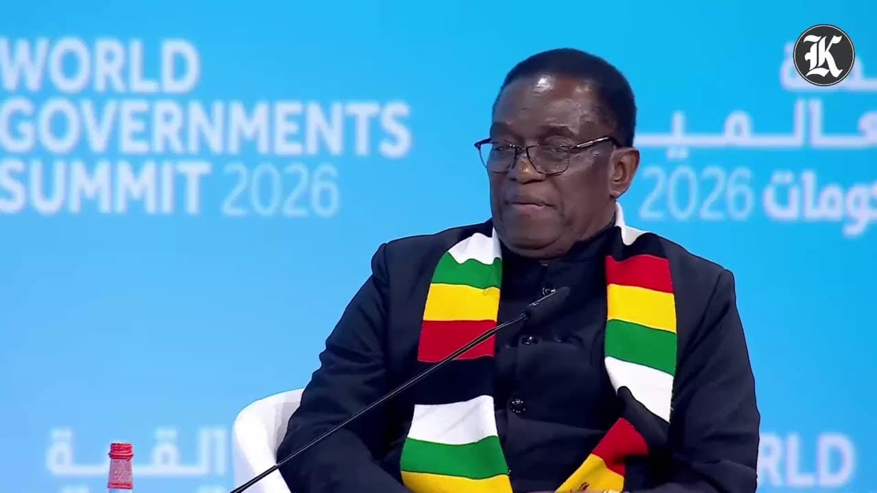 Tucker Carlson Confronted by Zimbabwe President in Tense Africa Debate at World Governments Summit