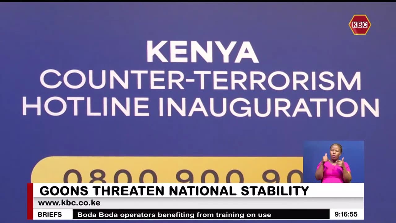 Mudavadi warns criminal gangs could evolve into terrorist groups