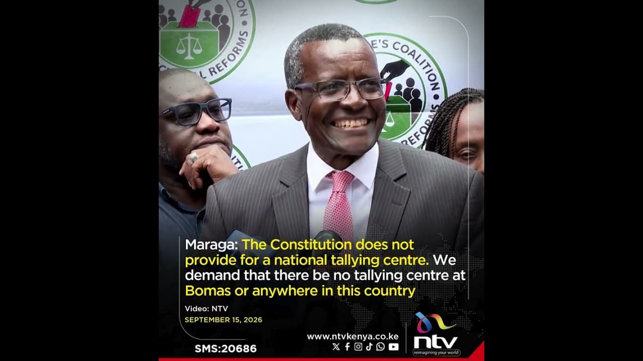 David Maraga: We demand that there be no tallying centre at Bomas or anywhere in this country