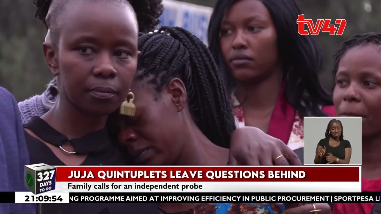 Juja quintuplets leave questions behind