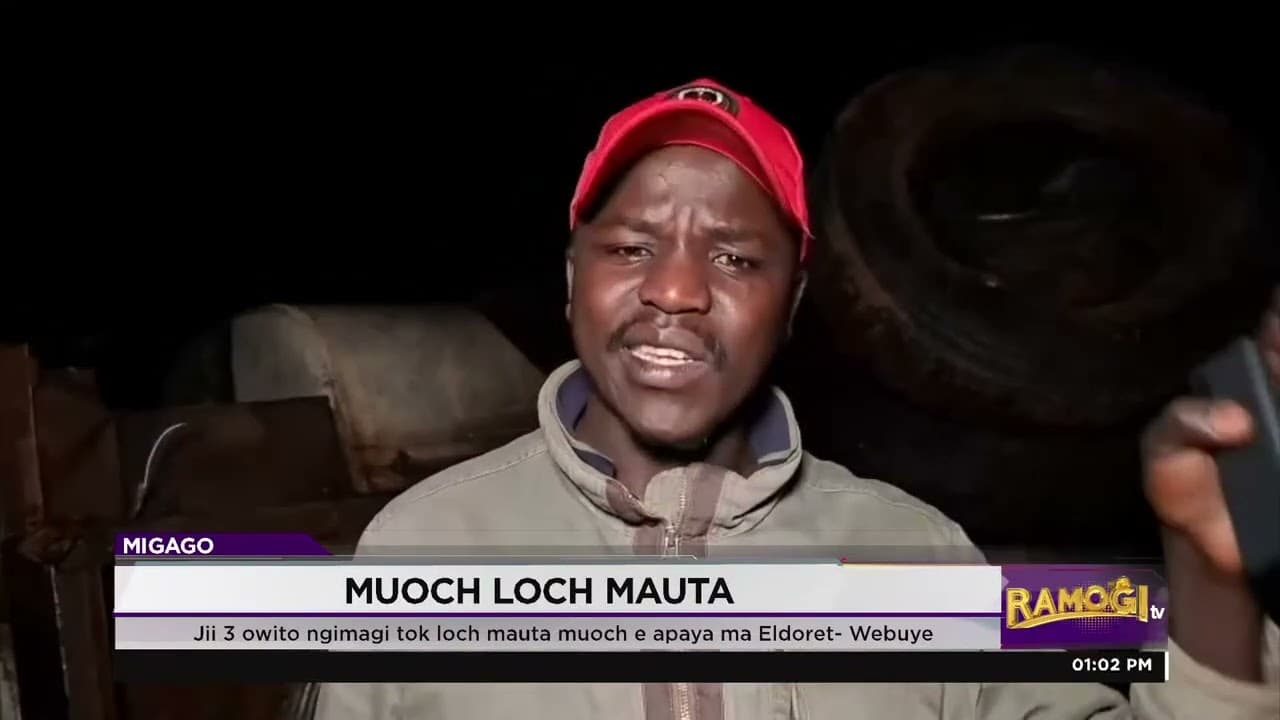 Jii 3 owito ngimagi tok loch mauta muoch e apaya ma Eldoret- Webuye