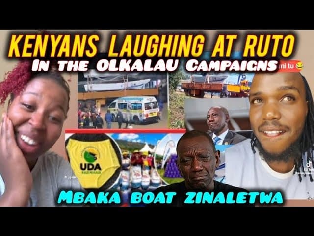 HILARIOUS Kenyans are LAUGHING at RUTO after Still SPENDING Money in The OLKALAU Campaigns