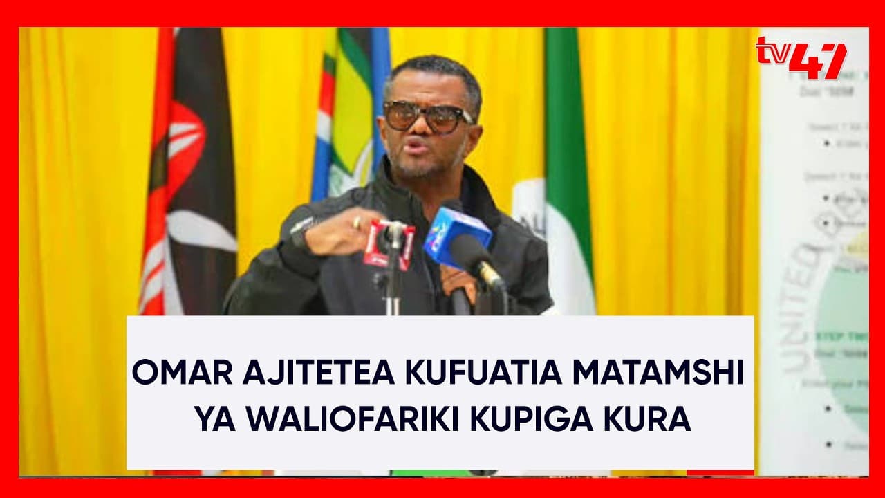 Omar ajitetea kufuatia matamshi ya waliofariki kupiga kura kufuatia msimamo wa msemaji wa serikali