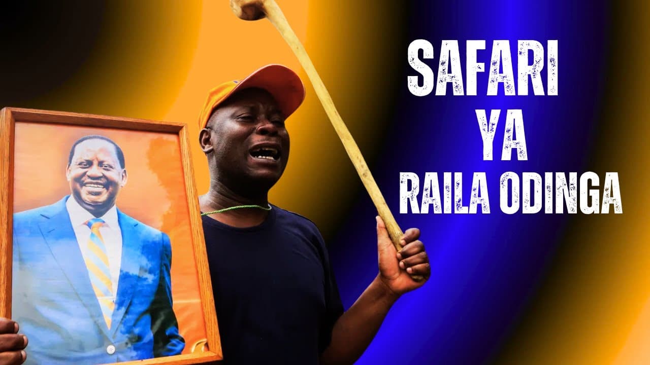 “Raila Odinga: Safari ya Mwanasiasa Mashuhuri wa Kenya"